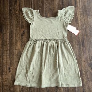 Cat & Jack Green girls dress Size 4t NWT